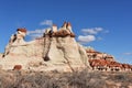 Blue Canyon, section of Moenkopi Wash in northeast Arizona Royalty Free Stock Photo