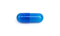 Blue capsule