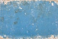 Blue cardboard with age marks Royalty Free Stock Photo
