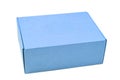 Blue cardboard box Royalty Free Stock Photo