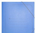 Blue Cardboard Folder