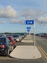 Blue Carpark at Dublin Airport