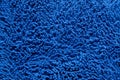 A blue carpet texture Royalty Free Stock Photo