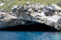 Blue Cave at Dino Island, Italy