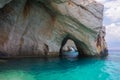 Blue Caves Zakynthos Greece Royalty Free Stock Photo