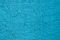 Blue cement wall,Rough surface look like blue sand.Background texture design. Old light blue cement texture and