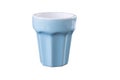 Blue ceramic cup