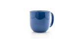 blue ceramic mug Royalty Free Stock Photo