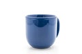 blue ceramic mug Royalty Free Stock Photo