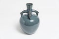 Blue ceramic vase Royalty Free Stock Photo