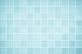 Blue ceramic wall and floor tile abstract background. Design geometric gray mosaic texture decoration of the bedroom. Simple Royalty Free Stock Photo