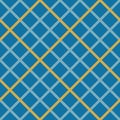 Blue Checkers Seamless Pattern