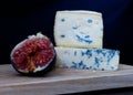 Blue cheese and figs