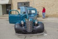 1938 Blue Chevy Coupe Front View