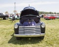 Blue Chevy 3800 Truck Front View Royalty Free Stock Photo