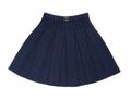 Blue children knit skirt