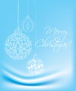 Blue Christmas background