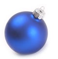Blue Christmas ball Royalty Free Stock Photo