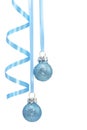 Blue christmas decoration