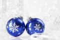 Blue Christmas Ornaments