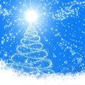 Blue Christmas Royalty Free Stock Photo