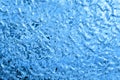Blue chromium liquid background, shiny ripple water effect Royalty Free Stock Photo