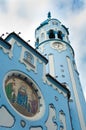 Blue Church in Bratislava Royalty Free Stock Photo