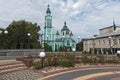 The blue church Mostyska, Ukraine