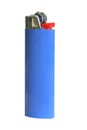 Blue Cigarette Lighter Royalty Free Stock Photo