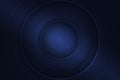 Blue circle radial blur abstract background