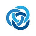 Blue circle interlock