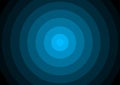 Blue circular spiral line gradient abstract background