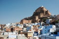 Blue city of Jodhpur and Mehrangarh Fort,Rajasthan,India