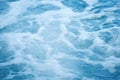 Blue clear fresh Water in jacuzzi. Spa massage background Royalty Free Stock Photo