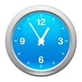 Blue Clock, vector