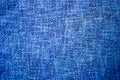 Blue cloth cover textile texture as a background. Royalty Free Stock Photo