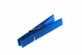 Blue Clothespin Royalty Free Stock Photo