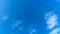 blue clouds sky background texture Royalty Free Stock Photo