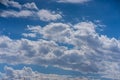 Blue cloudy sky Royalty Free Stock Photo