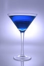 Blue Cocktail Royalty Free Stock Photo