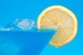 Blue cocktail Royalty Free Stock Photo