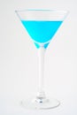 Blue cocktail Royalty Free Stock Photo