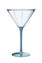 Blue cocktail glass Royalty Free Stock Photo