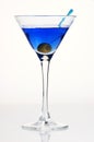 Blue coctail Royalty Free Stock Photo