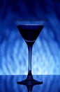 Blue coctail Royalty Free Stock Photo