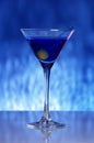 Blue coctail Royalty Free Stock Photo