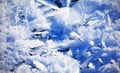 Blue Cold Ice Sheet Background Texture Royalty Free Stock Photo