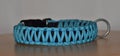 blue collar out of paracord for each breed of dog