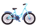 blue color bicycle wheel speed transportation health leisure sport outdoor activity adventure recreation