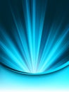 A Blue color design with a burst. EPS 8 Royalty Free Stock Photo